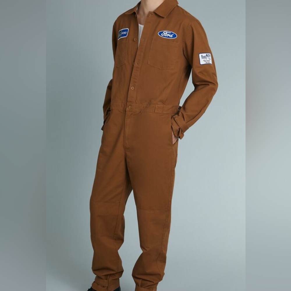 Ford Embroidered Patch Coveralls